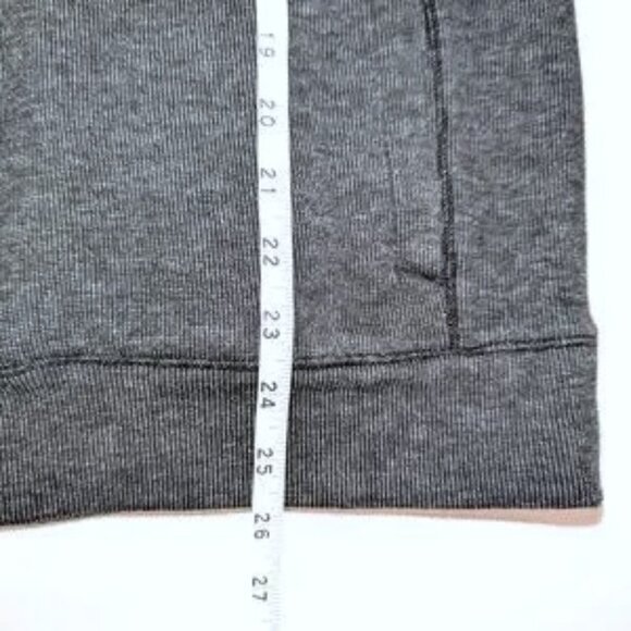 Tommy Bahama Men's | Cotton Quarter Zip Pullover Sweatshirt Black Gray | Medium - Picture 12 of 12